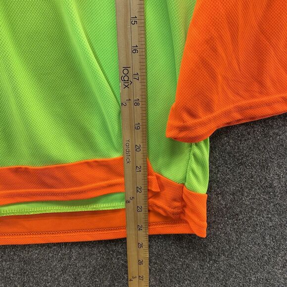 Quad City Mallards Hockey Jersey Minor League Green Retro - Picture 6 of 10